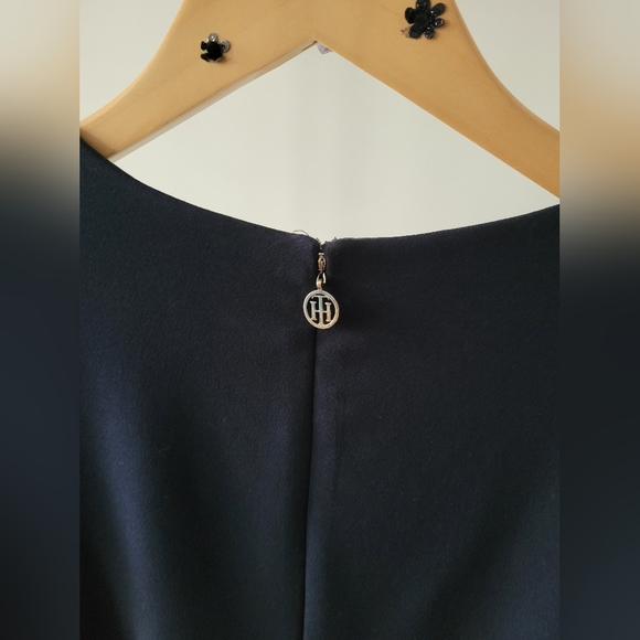 Tommy Hilfiger Navy Blue Midi Dress - Picture 3 of 5